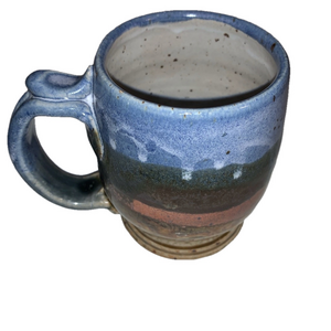 Handmade coffee tea Mug, Multicolor, Ceramic